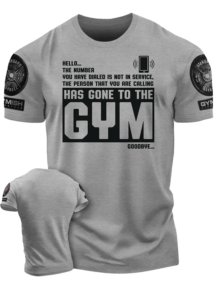 Men's 3D Graphic Print T-Shirt – Casual Fitness Tee | Sizes S–6XL