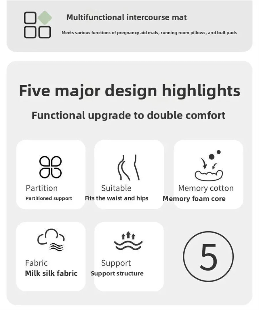 Multifunctional Hip Lift Sex Positioning Cushion