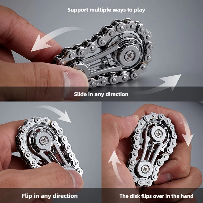 New Sprockets Flywheel Fingertip Gyro Fidget Spinner