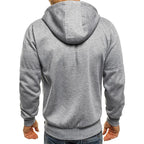 Men's Slim Fit Zip Hoodie