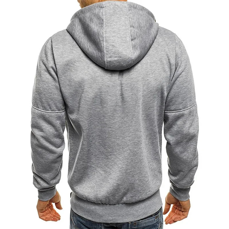 Men's Slim Fit Zip Hoodie