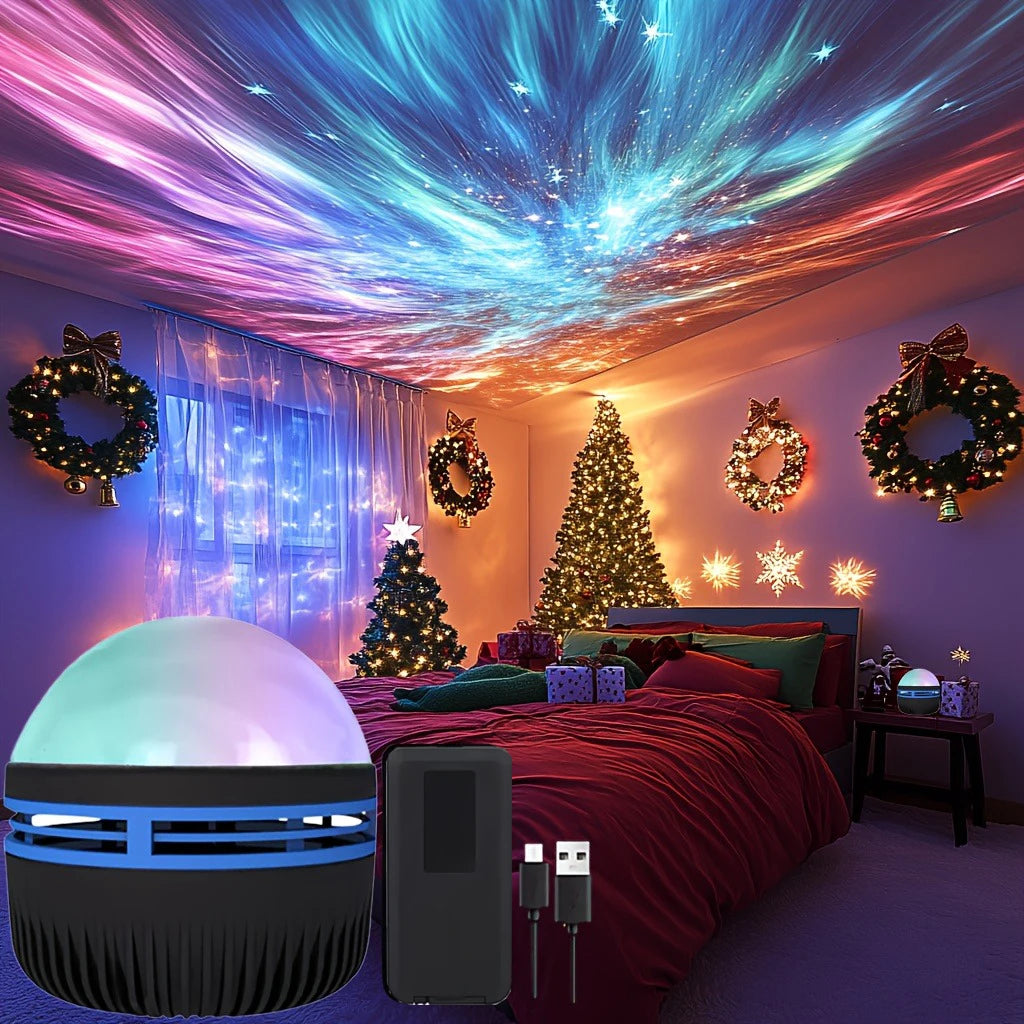 LED Northern Lights Projection
