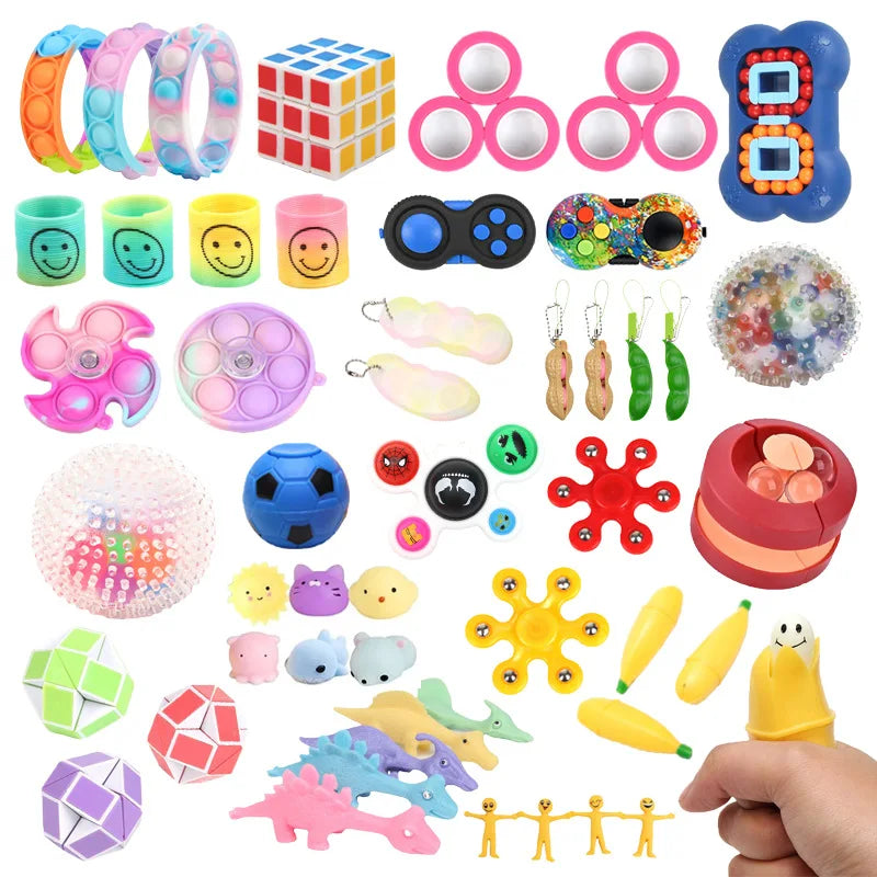 Mystery Fidget Toy Bag for Kids – Sensory & ADHD Set