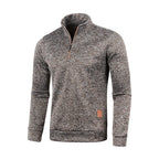 Men's Half-Zip Turtleneck Sweatshirt