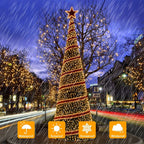 LED Solar String Fairy Lights Outdoor