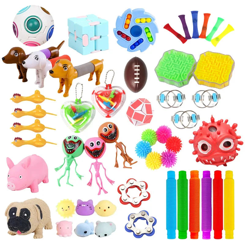 Mystery Fidget Toy Bag for Kids – Sensory & ADHD Set