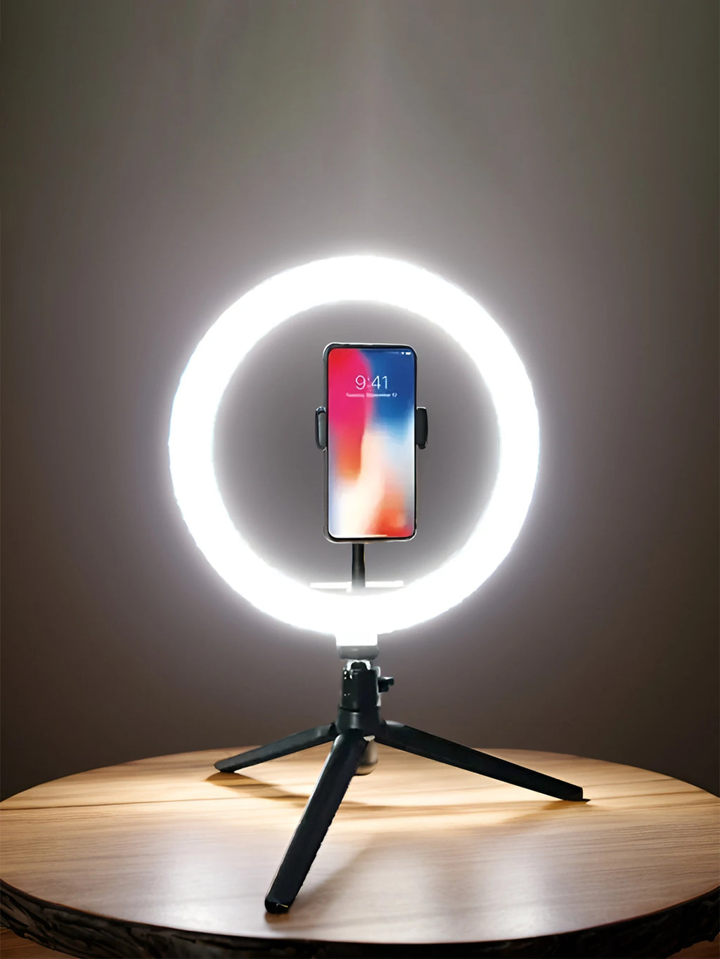26cm Ring Light with Tripod Stand | Perfect Lighting for Selfies, Reels & Video Calls