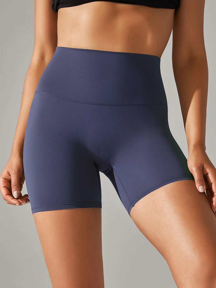 Women's High-Waist Yoga Shorts | Squat-Proof & Quick-Dry