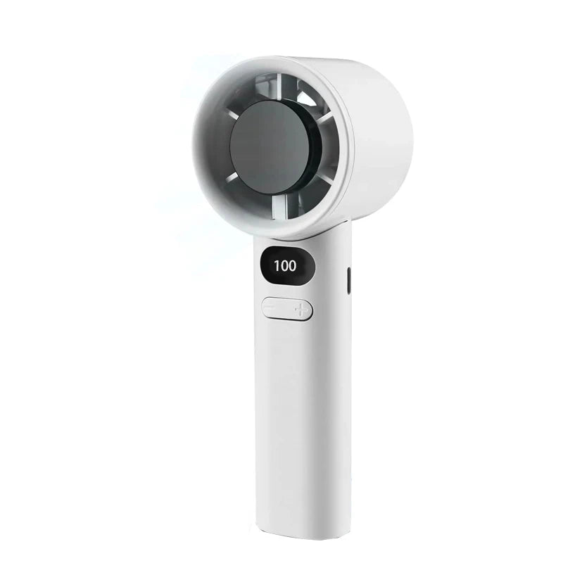 Mini Bladeless Handheld Fan | 120 Wind Speeds | USB Rechargeable Eyelash Fan