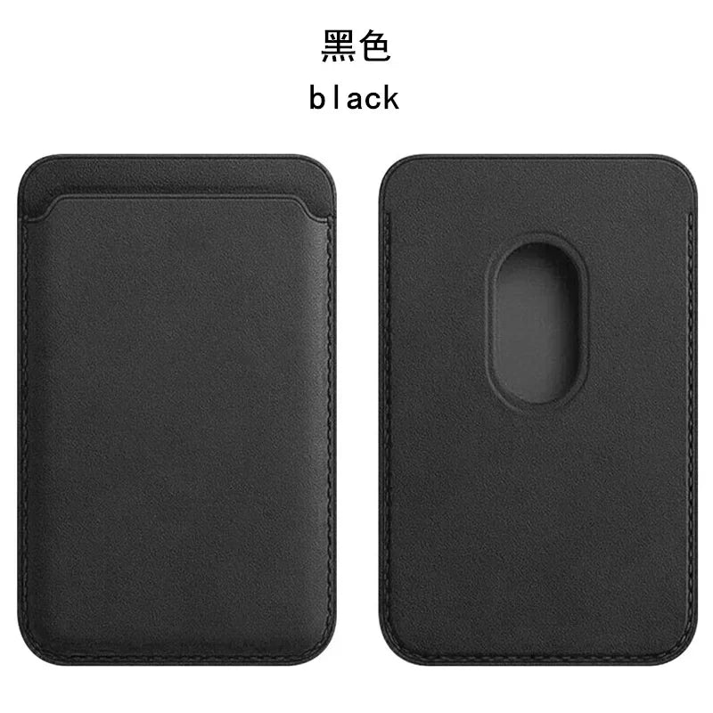 Magsafe Magnetic Leather Wallet Case For iPhone