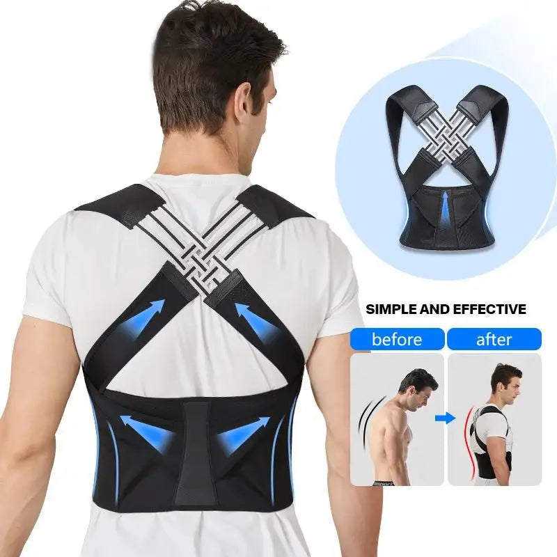Posture Corrector & Waist Trainer Belt – Men & Women