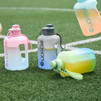 2L Sports Water Bottle with Straw & Hydration Scale — BPA-Free | 1.6L & 2.4L
