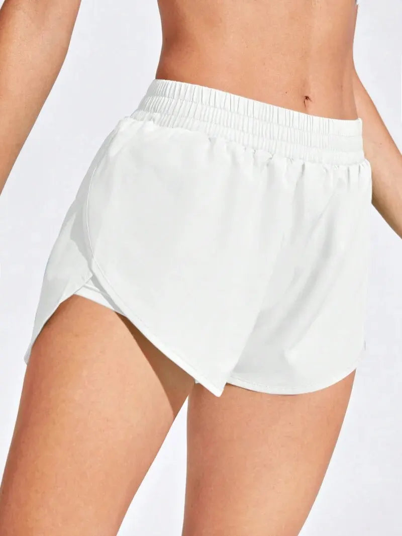 Women's High-Waist Seamless Yoga Shorts
