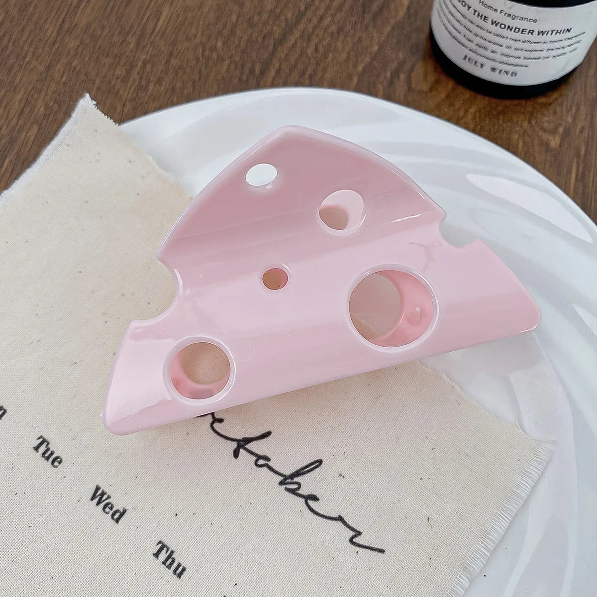 Women's Claw Hair Clips Cute Cheese Hair Accessories