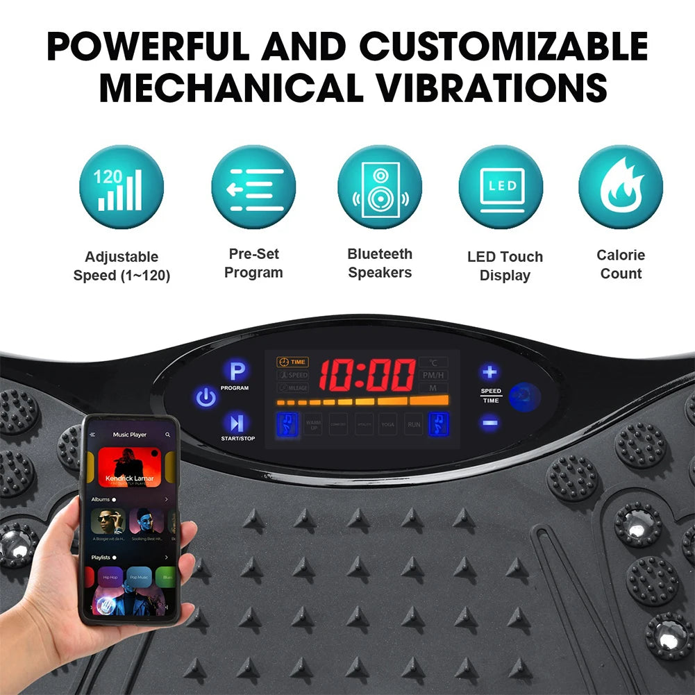 Vibration Plate Exercise Machine Adjustable Speed
