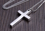 100% Solid S925 Sterling Silver Cross Pendant