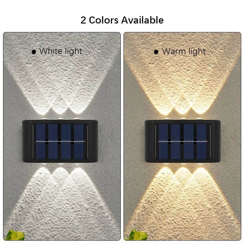 Outdoor Solar LED Wall Light – Waterproof