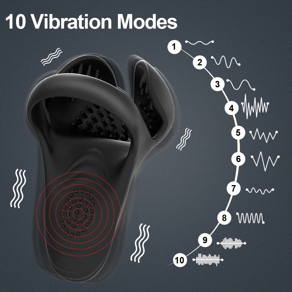 Vibrating Penis Ring – Remote Control Couples Massager