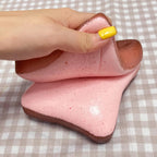 New one piece Bread-Shaped Buttery Squishy Toy, Slow Rebound Sensory Stimulation Squeeze Toy