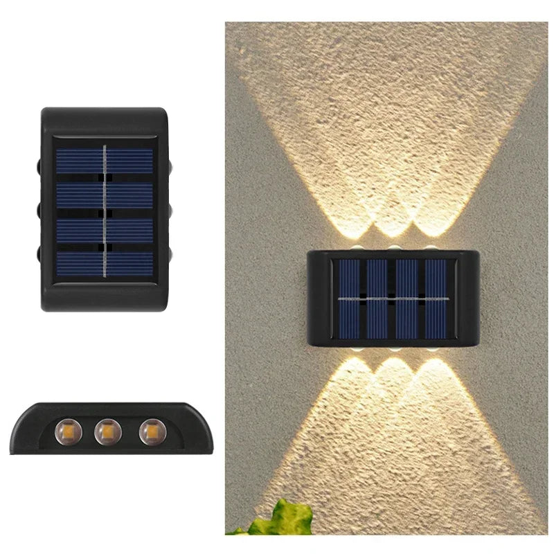 Outdoor Solar LED Wall Light – Waterproof