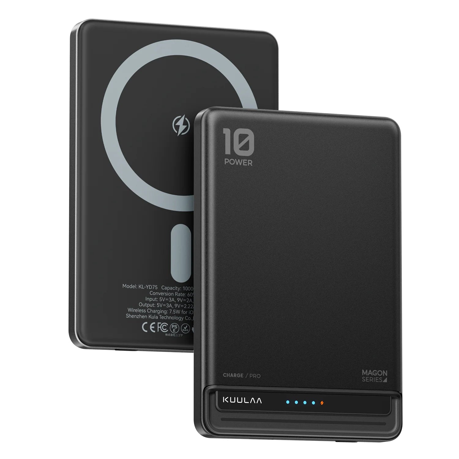 Magnetic Power Bank – 10,000mAh Portable Charger