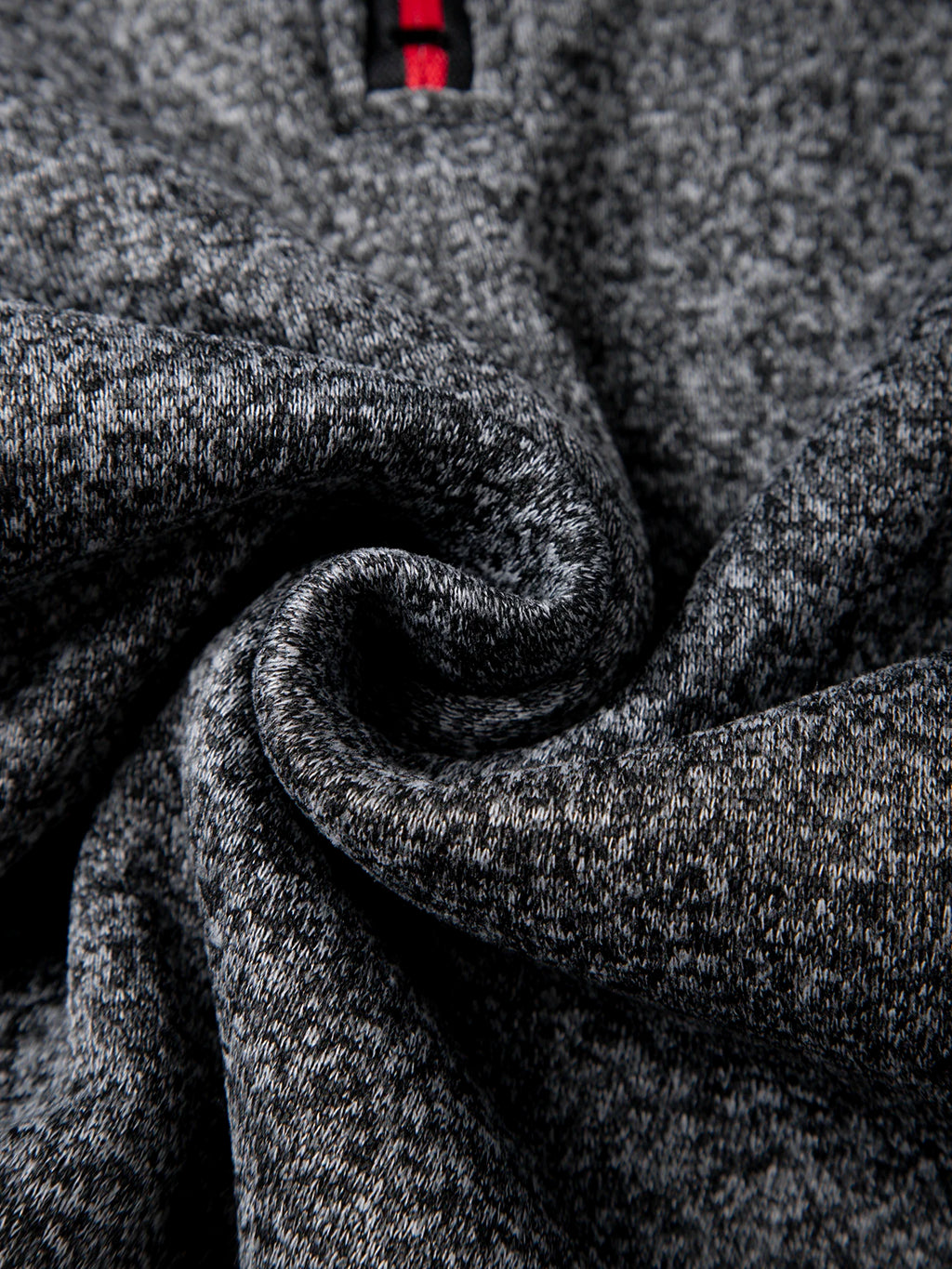 Men's Half-Zip Turtleneck Sweatshirt