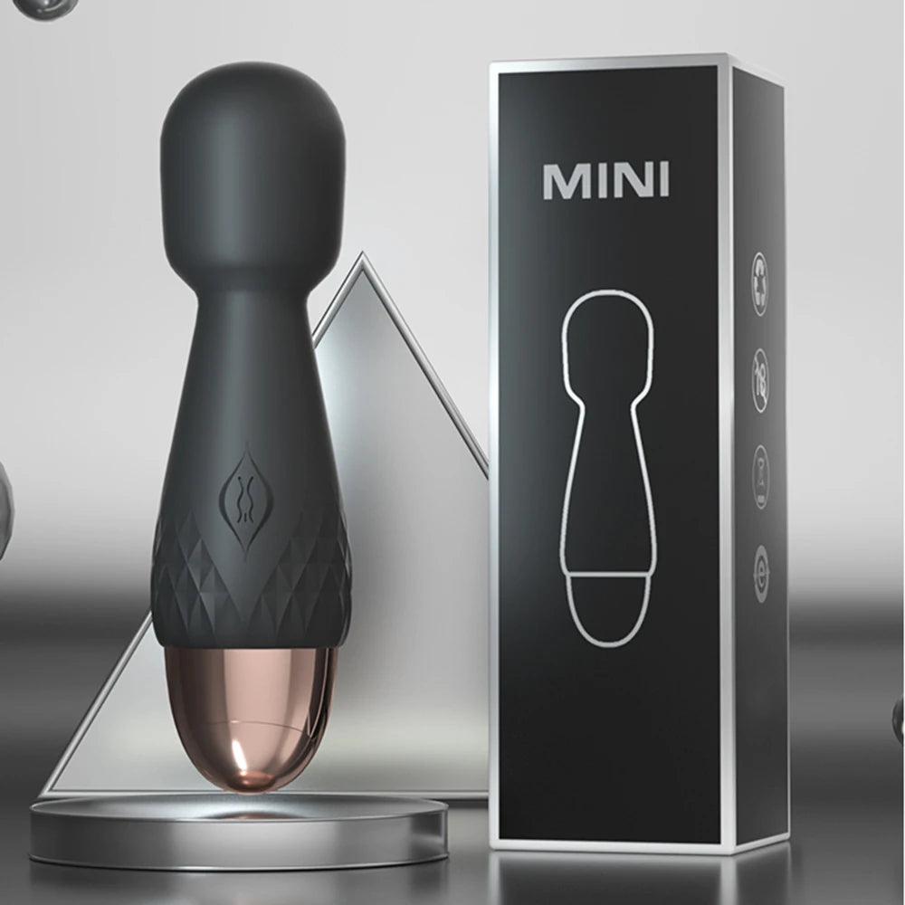 Mini AV Wand Vibrator for Women – G-Spot & Clitoral Stimulator