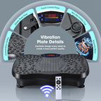 Vibration Plate Exercise Machine Adjustable Speed