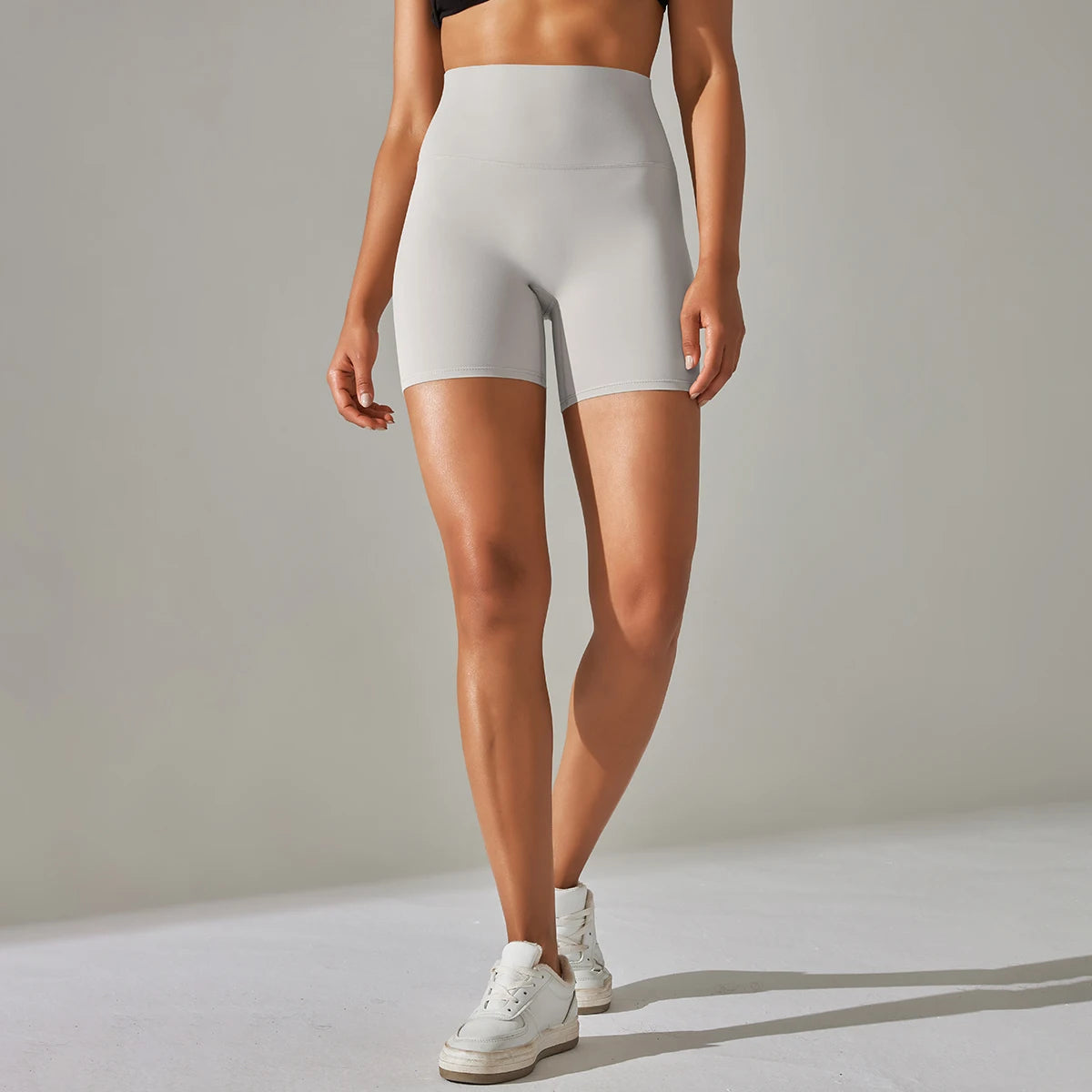 Women's High-Waist Yoga Shorts | Squat-Proof & Quick-Dry