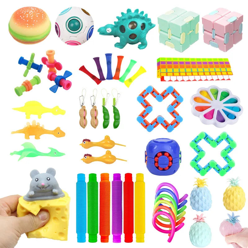 Mystery Fidget Toy Bag for Kids – Sensory & ADHD Set
