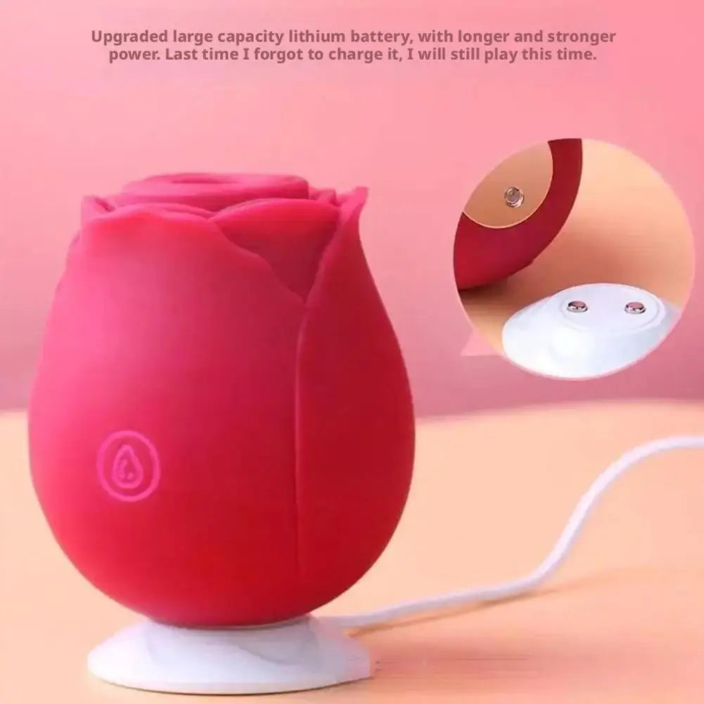 Sucking Vibrator Rose Sex Toy