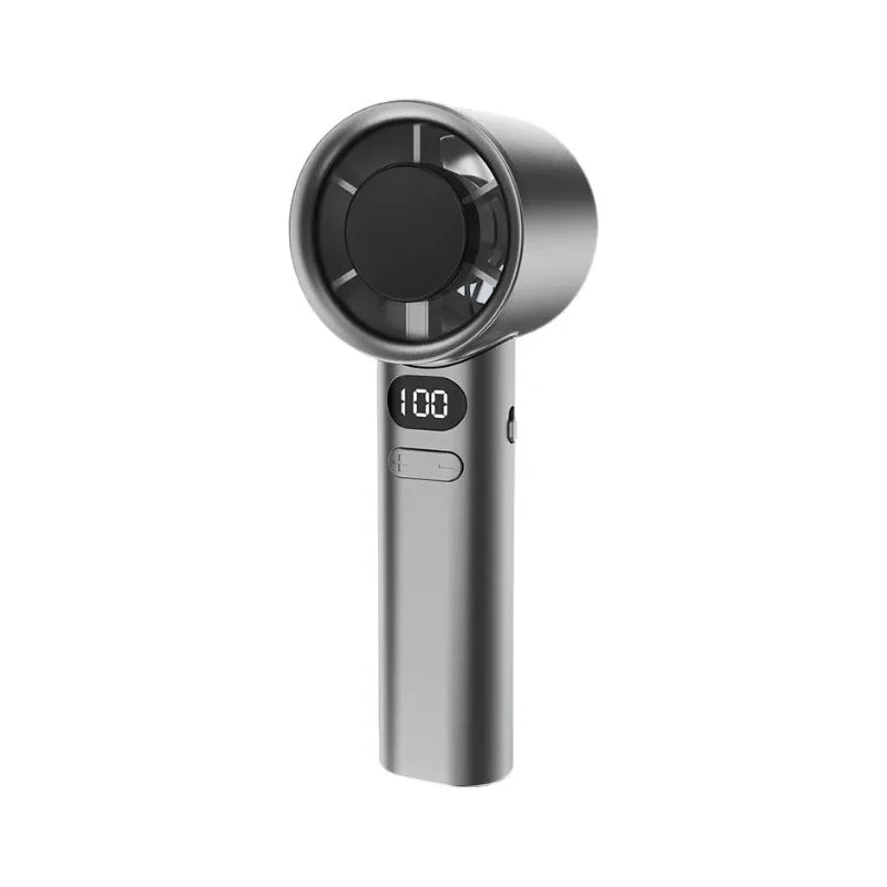 Mini Bladeless Handheld Fan | 120 Wind Speeds | USB Rechargeable Eyelash Fan