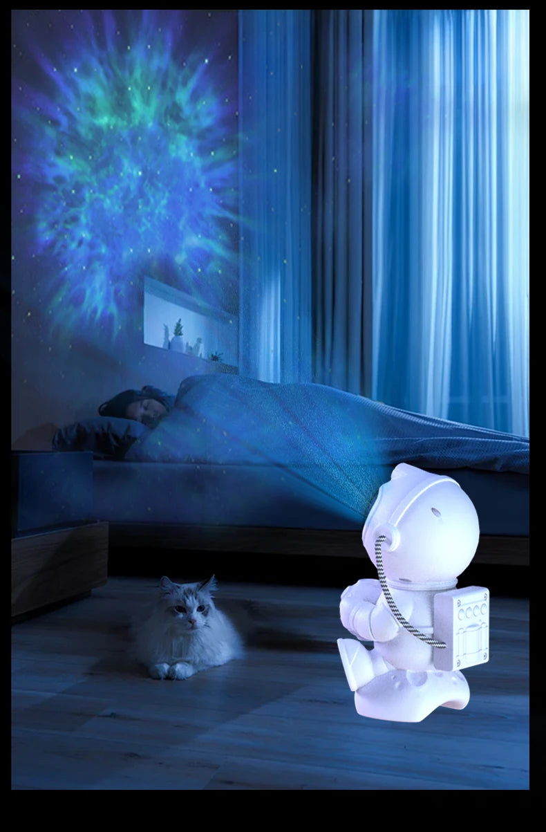 Astronaut Star Projector with Bluetooth Speaker