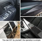 Gloss Black Carbon Fiber Vinyl Wrap