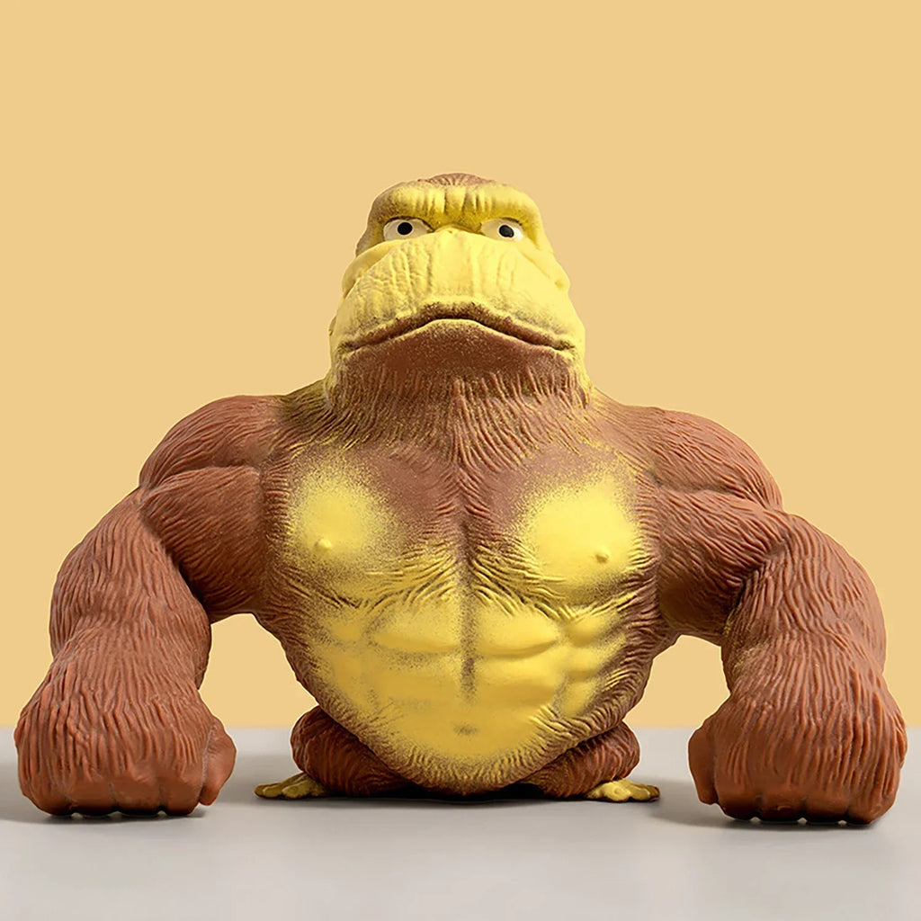 Squeeze & Chill Gorilla Stress Relief Toy – Music-Themed Slow Rebound Fidget