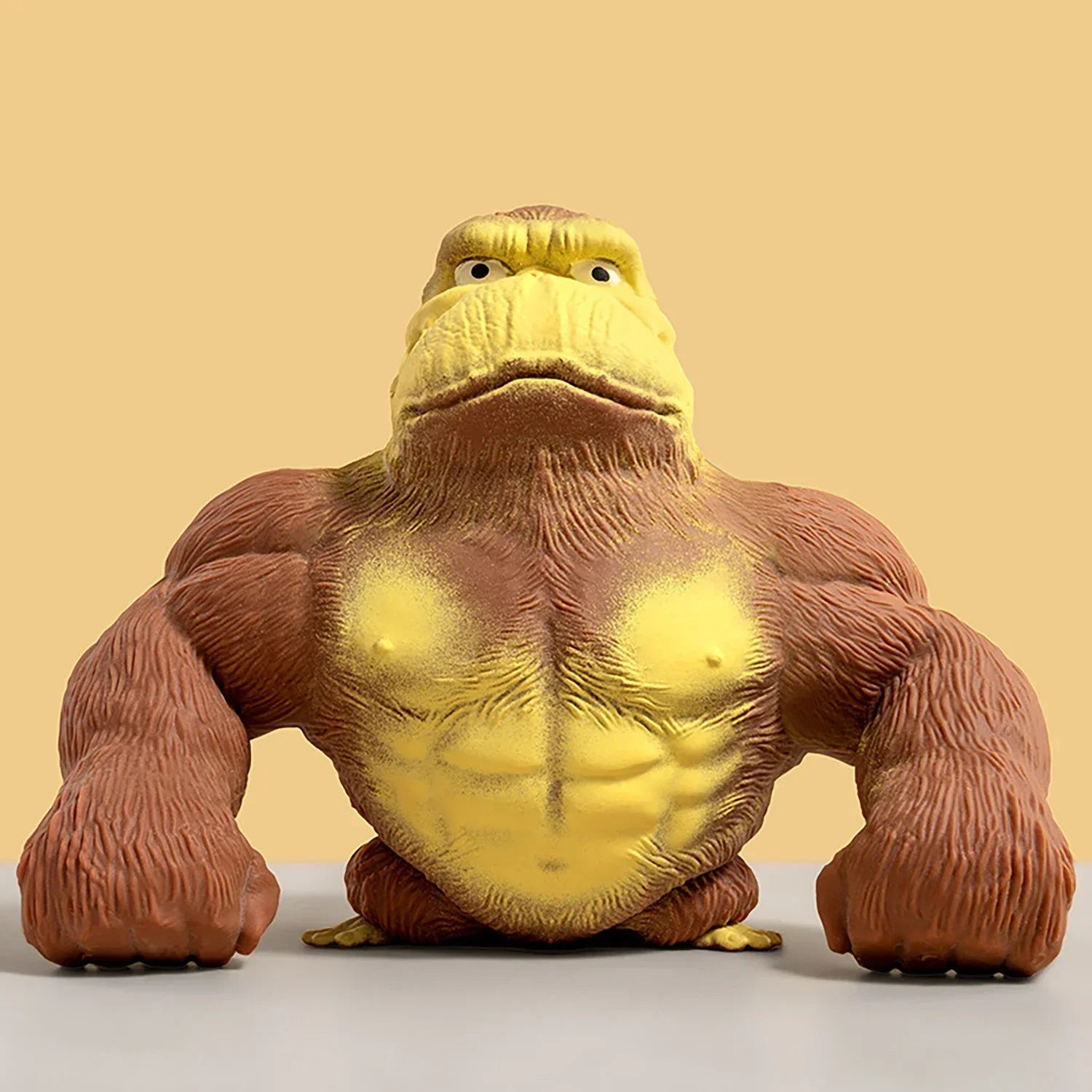 Squeeze & Chill Gorilla Stress Relief Toy – Music-Themed Slow Rebound Fidget