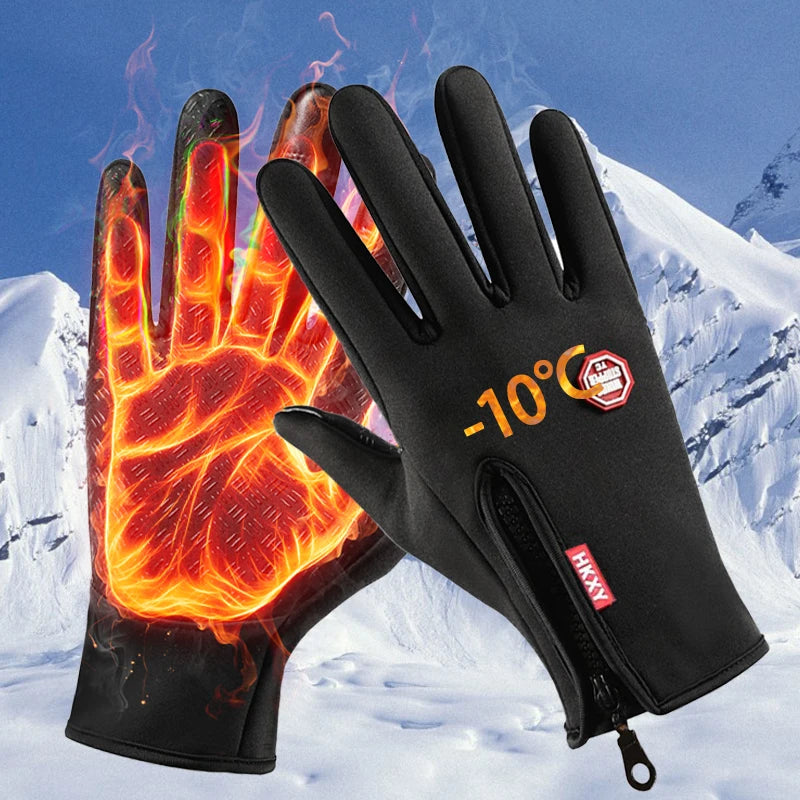 Windproof Touchscreen Winter Gloves