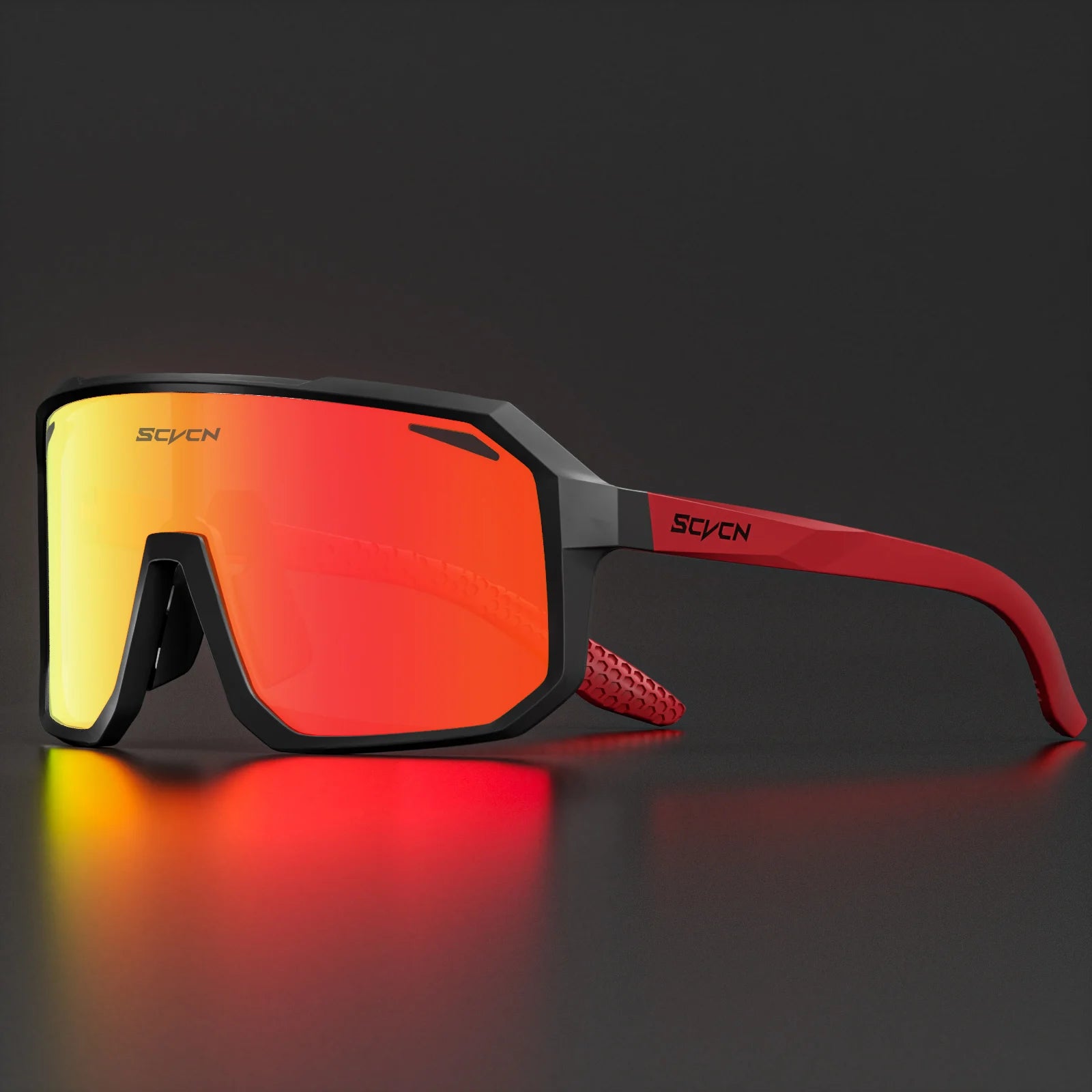 Photochromic Cycling Sunglasses — UV400 Protection, TR-90 Frame, Unisex Sports Eyewear