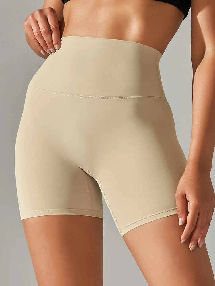 Women's High-Waist Yoga Shorts | Squat-Proof & Quick-Dry