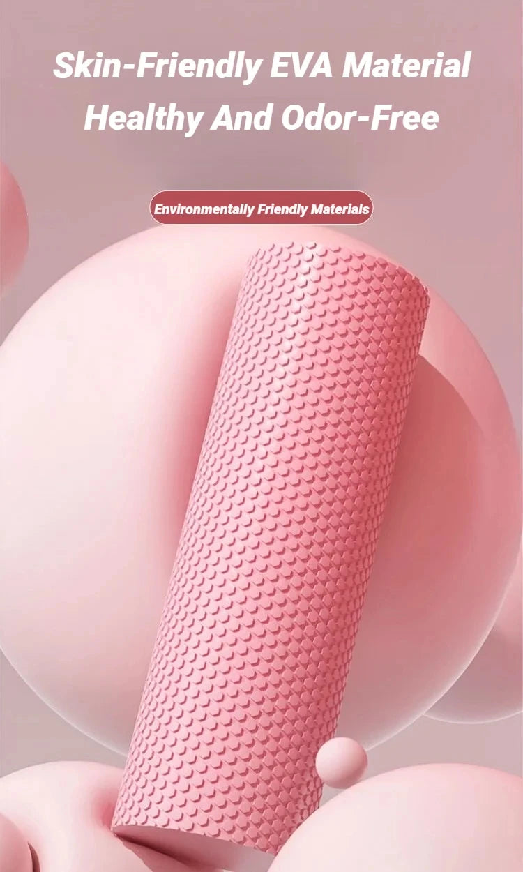 Hexagonal EVA Foam Roller for Pilates & Home Workouts