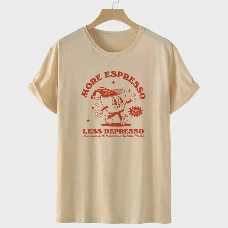More Espresso Less Depresso Women's Graphic Tee