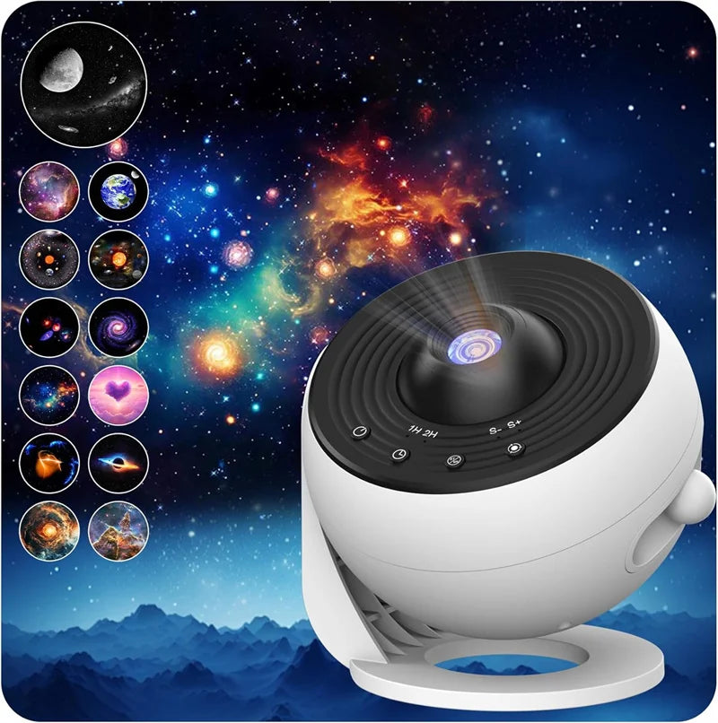 LED Night Light Galaxy Projector