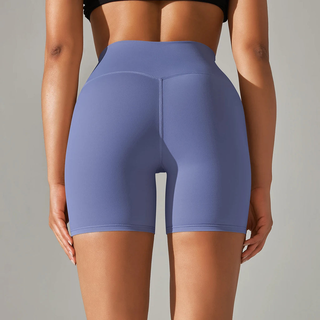 Women's High-Waist Yoga Shorts | Squat-Proof & Quick-Dry