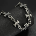 Punk Chain with Cross Necklace