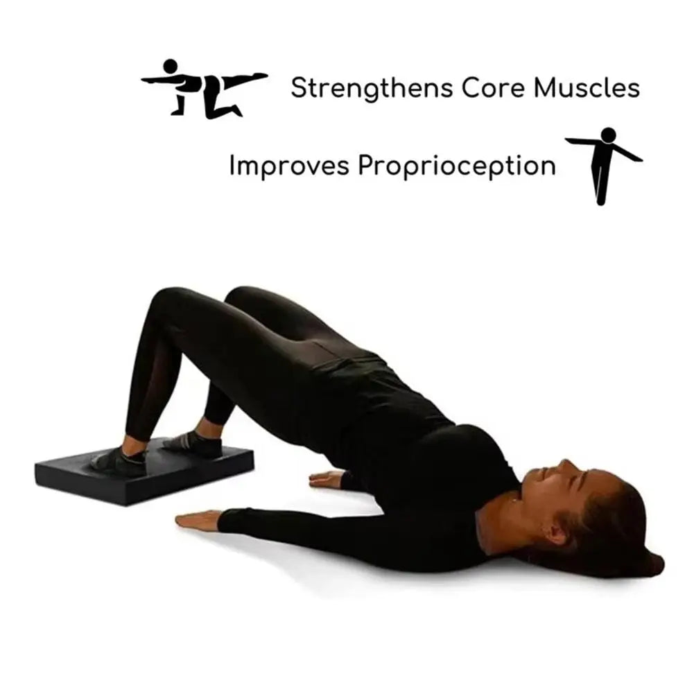 Balance Training Pad — Anti-Slip Thickened Foam Mat for Yoga, Planks & Core Stability