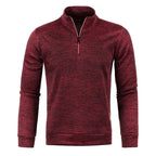 Men's Half-Zip Turtleneck Sweatshirt