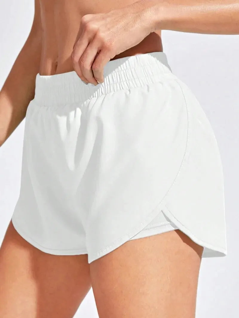 Women's High-Waist Seamless Yoga Shorts