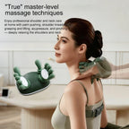4D Shiatsu Neck & Shoulder Massager — Hands-Free Deep Tissue Relief
