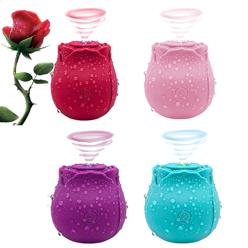 Sucking Vibrator Rose Sex Toy