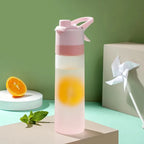 650ml Spray Water Bottle — Cool Mist & Sip, BPA-Free | Gym, Cycling & Outdoor